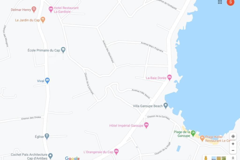 Cap D'Antibes Apartman Kültér fotó